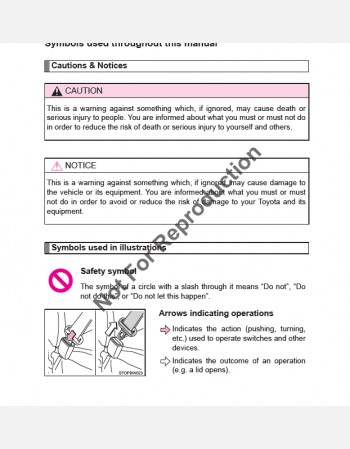 toyota yaris 130 series 2011-2012 owners manual